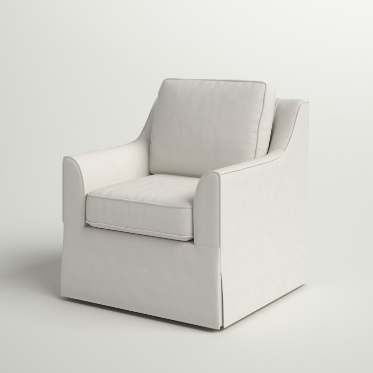 White sitting online chair